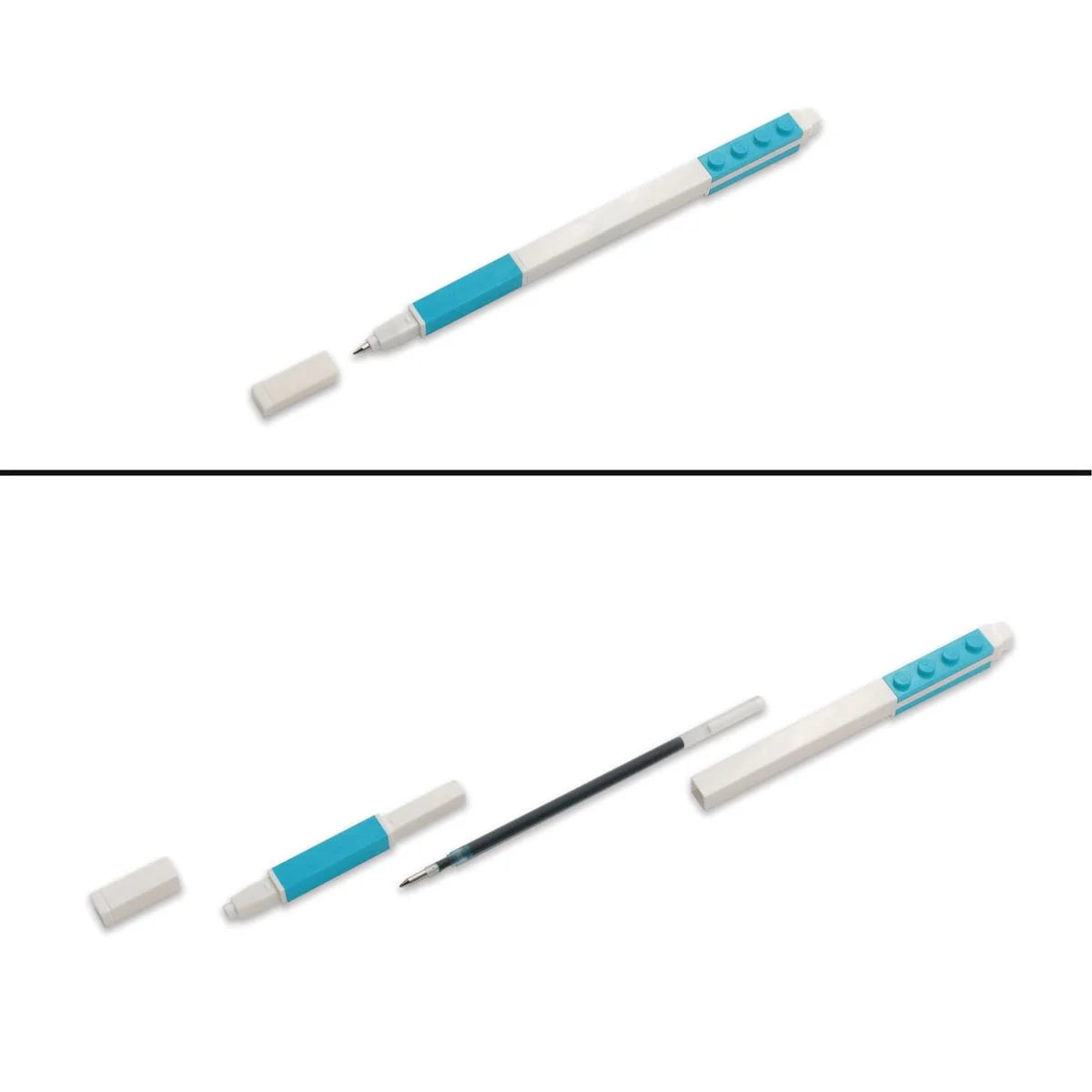 Lego 2.0 Single Light Blue Gel Pen