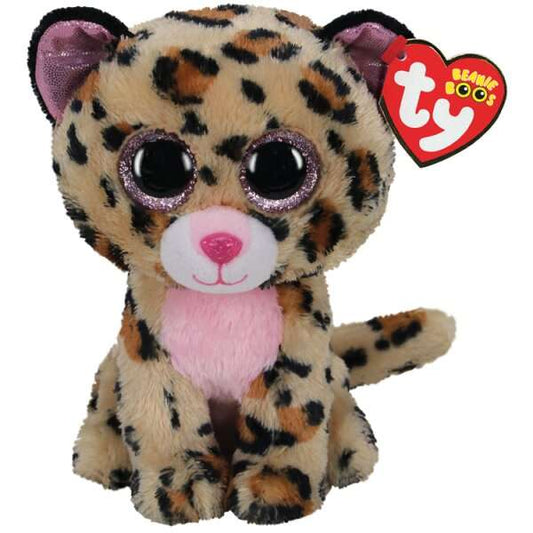 TY Livvie Leopard Beanie Boo