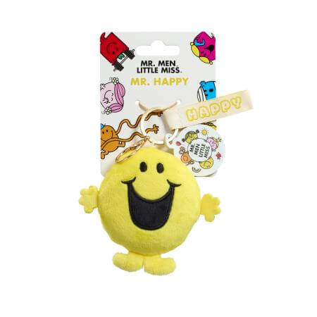 Mr. Men - Mr. Happy Keyring