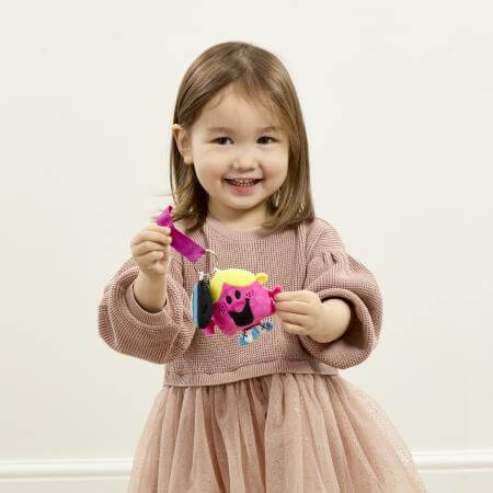 Mr. Men - Little Miss Chatterbox Keyring