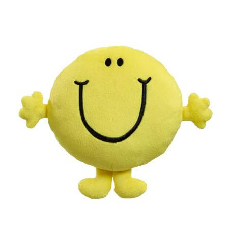 Small Plush Mr Men Mr Happy