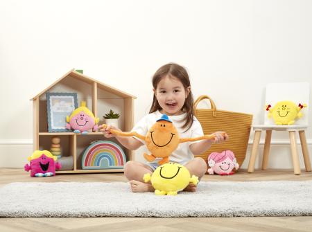 Small Plush Mr Men Mr Tickle