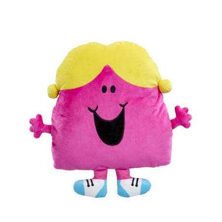 Mr. Men - Little Miss Chatterbox Large Cushion