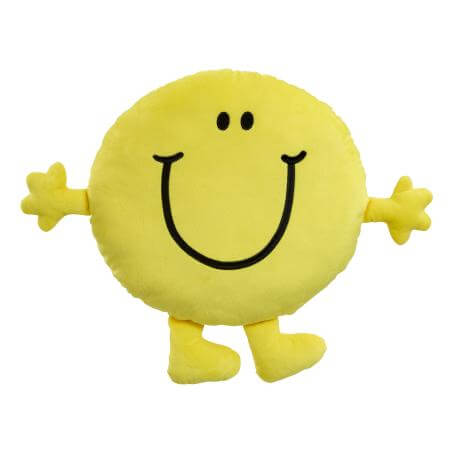 Mr. Men -  Mr. Happy Large Cushion