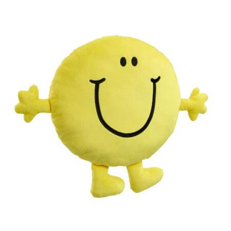 Mr. Men -  Mr. Happy Large Cushion