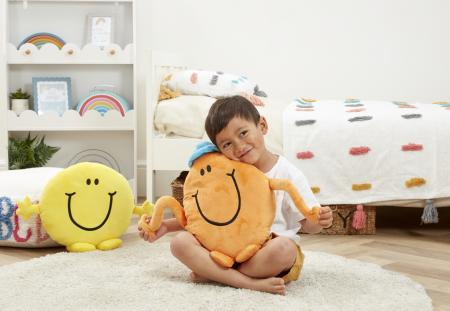 Mr Men Mr Tickle Large Cushion
