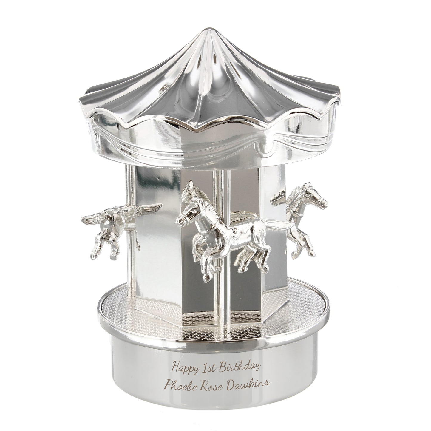 Personalised Carousel Money Box