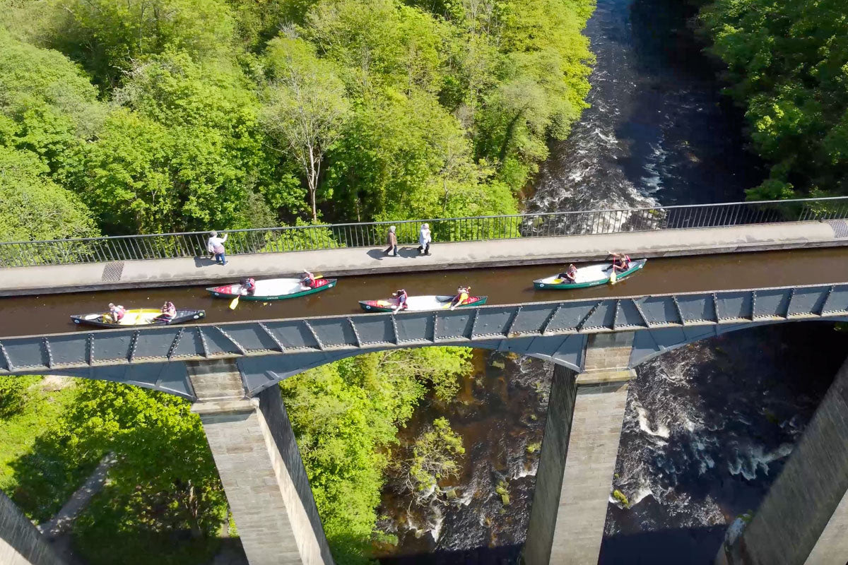 Canoe Along The Highest Aqueduct In The World For Two