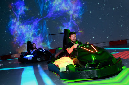 Race into the World of Gaming Immersive Karting Experience for Two at Chaos Karts