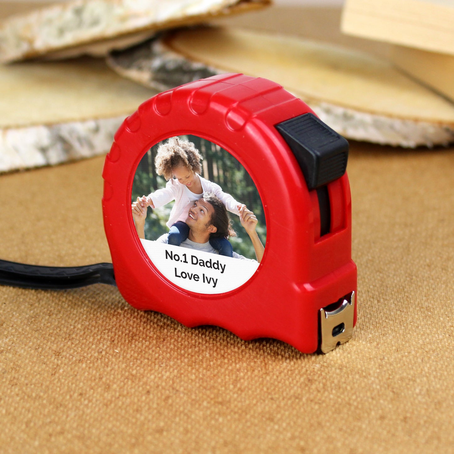 Personalised Photo Upload Tape Measure