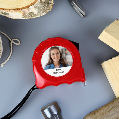 Personalised Photo Upload Tape Measure
