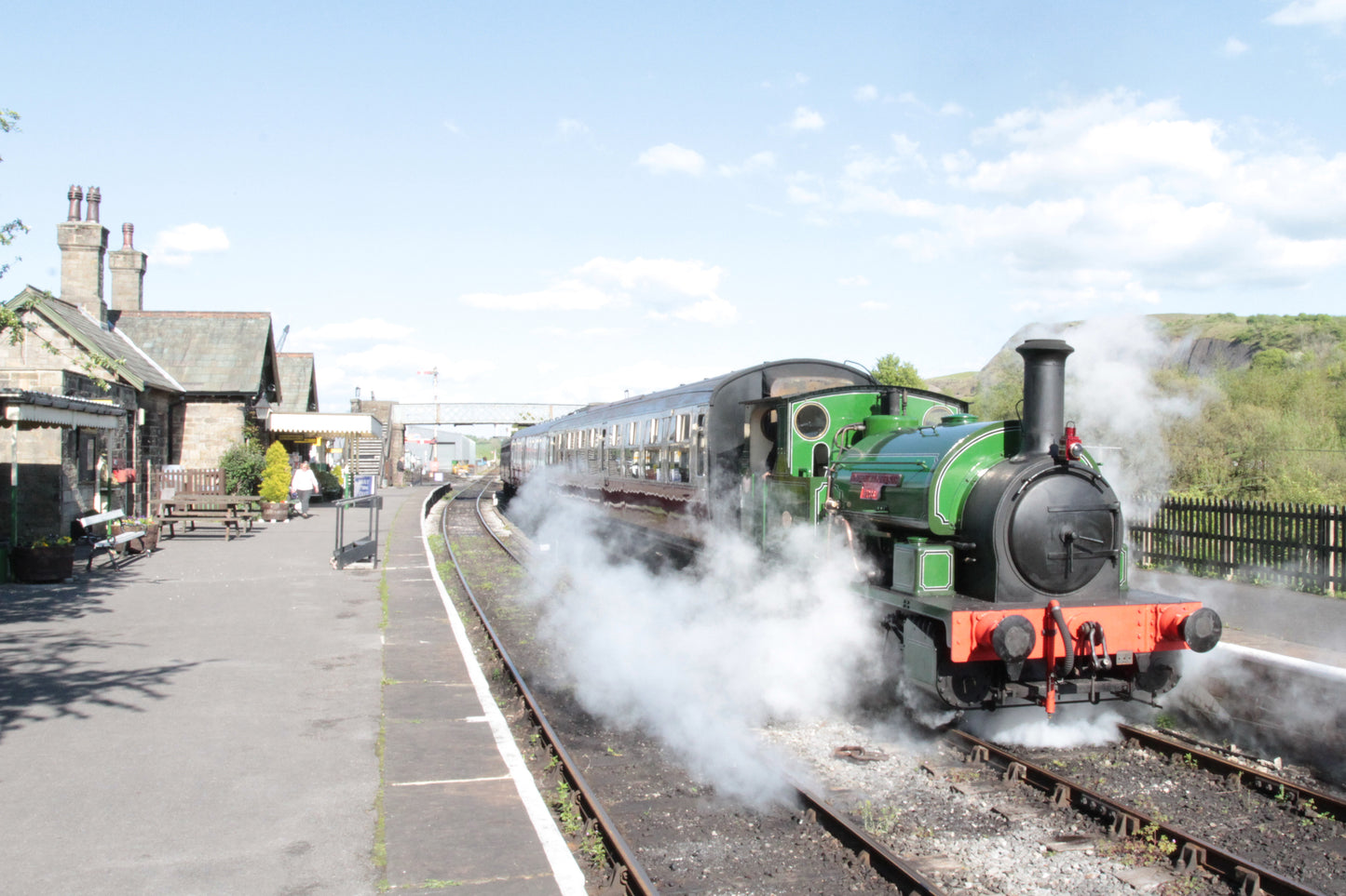 Embsay & Bolton Abbey Railway Steam Train With Afternoon Tea For Two