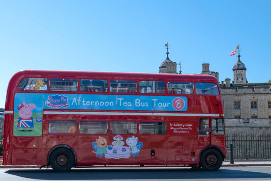 Peppa Pig Afternoon Tea Bus Tour For One Adult and One Child