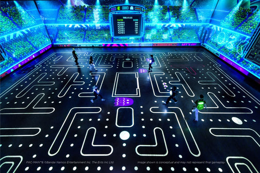 The PAC-MAN Live Immersive Experience for Two
