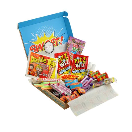 Retro Sweets Hamper Letterbox Gift