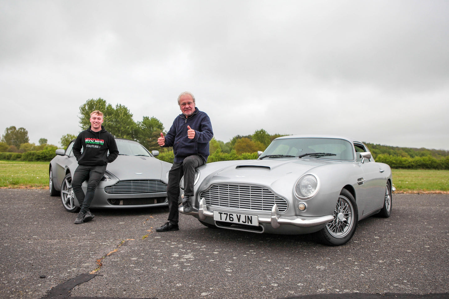 Drive An Aston Martin Replica DB5 and V8 Vantage