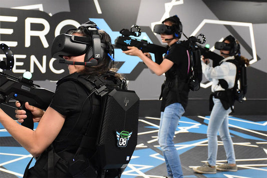 Zero Latency Free Roam Virtual Reality For Two