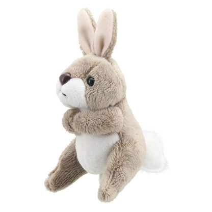 Grey Rabbit Finger Puppet