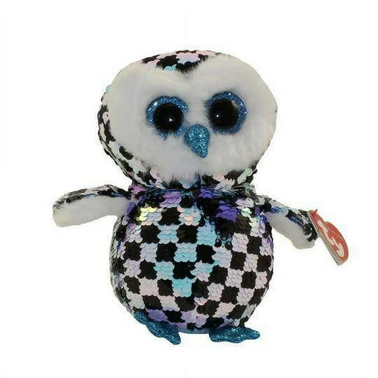 TY Topper Owl Flippable Beanie Boo