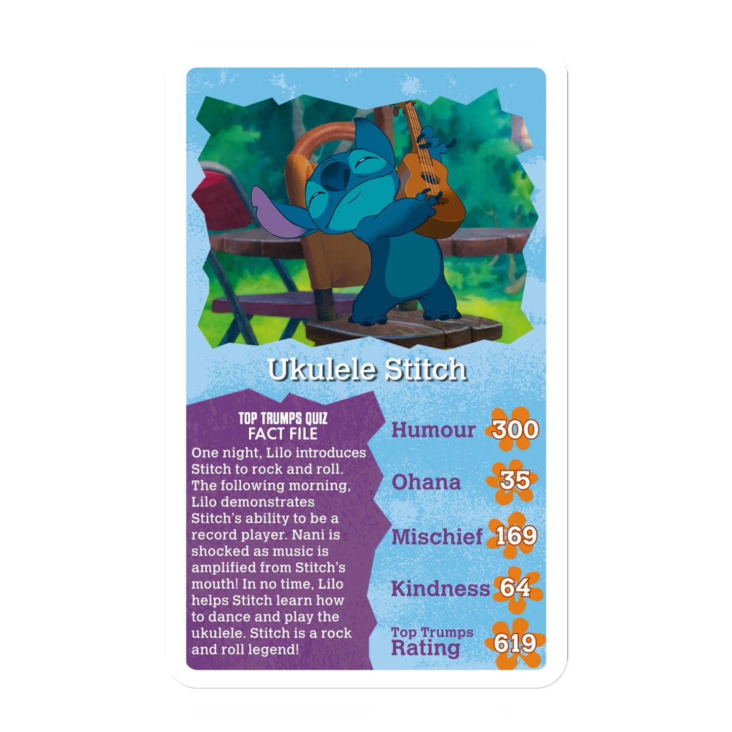 Lilo & Stitch Top Trumps Card Game
