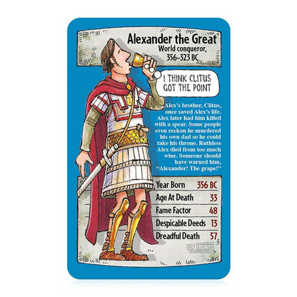 Horrible Histories Top Trumps Card Game