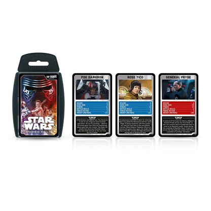 Star Wars Episodes 7-9 Top Trumps Card Game