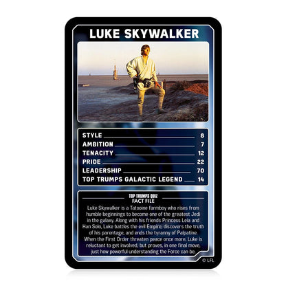 Star Wars Episodes 1-9 Skywalker Saga Trumps Card Game