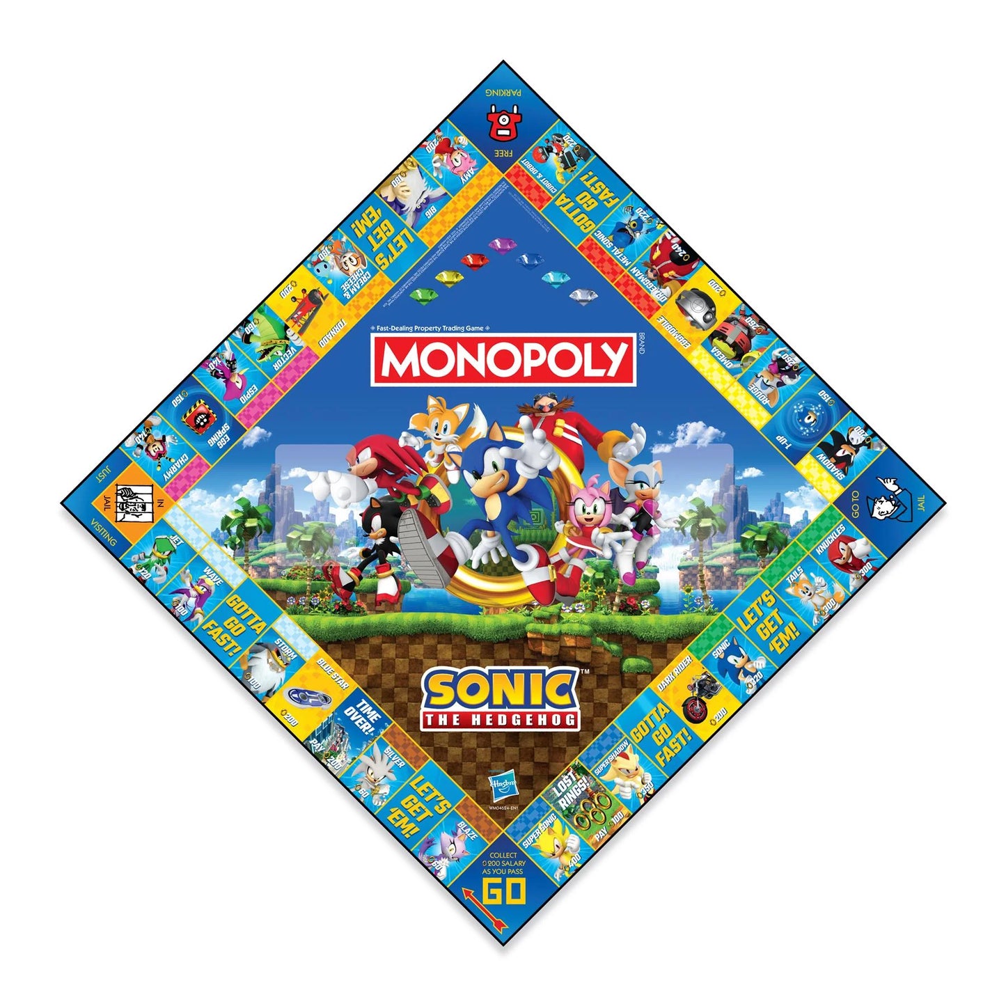 Sonic the Hedgehog Monopoly Board Game