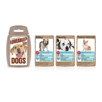Dogs Top Trumps Card Game