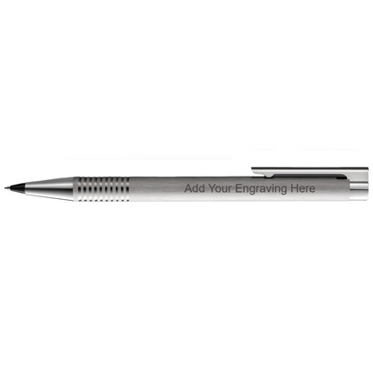 Lamy Logo Brushed Steel Mechanical Pencil - 0.7mm