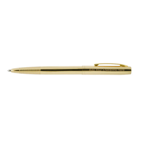 Fisher Space - Brass Lacquer Cap-O-Matic Space Pen