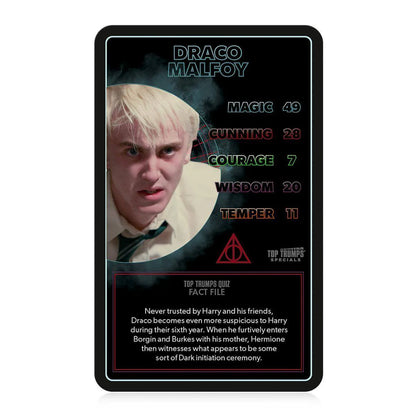 Harry Potter Dark Arts Top Trumps Card Game