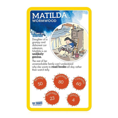Roald Dahl Vol 1 Top Trumps Card Game