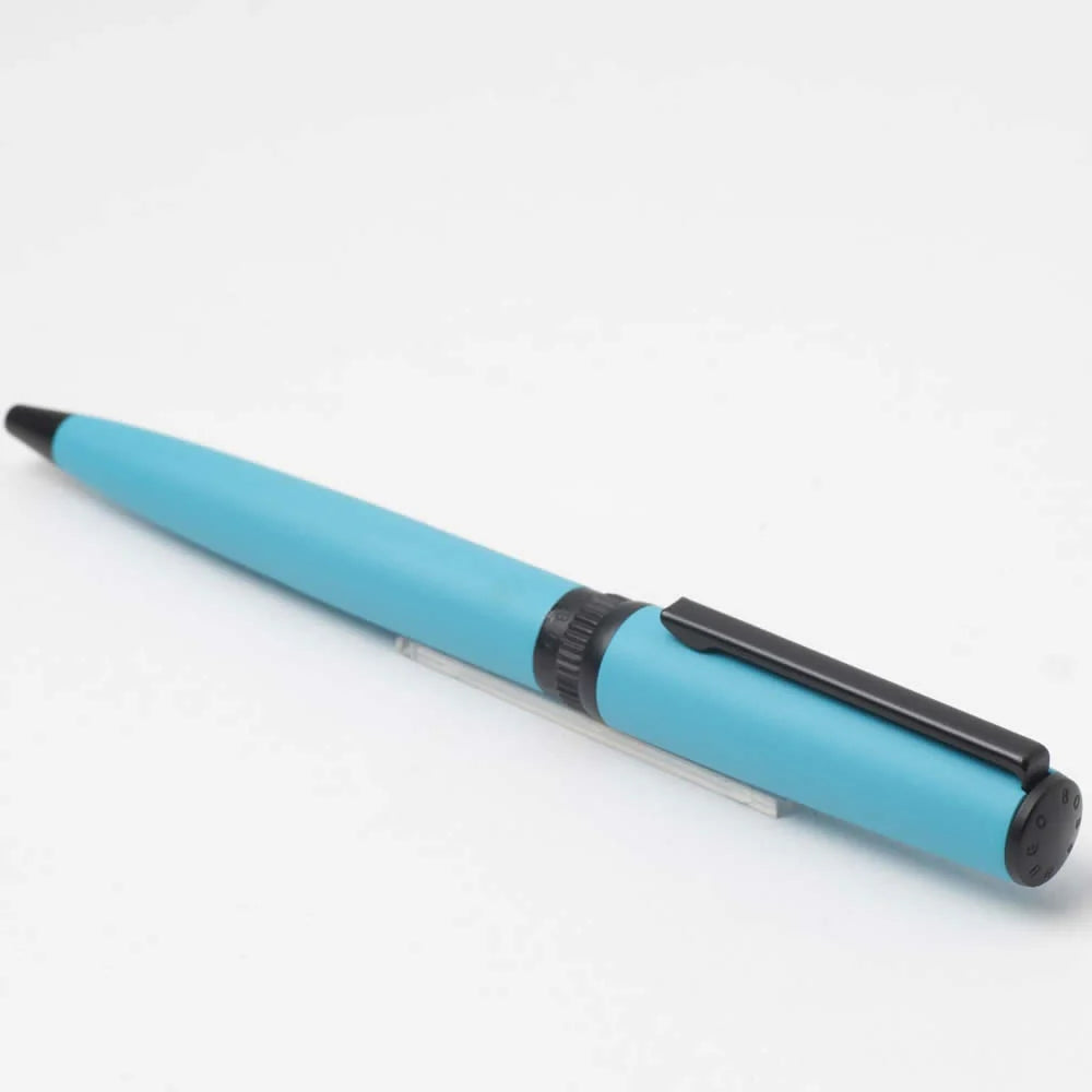 Hugo Boss Gear Matrix Teal Ballpoint Pen