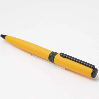 Hugo Boss Gear Matrix Yellow Ballpoint Pen