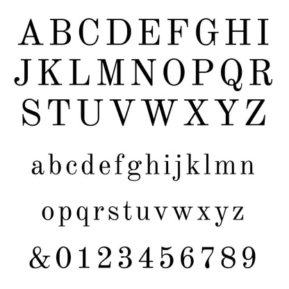 Personalised Rose Gold Monogram Cufflink Set