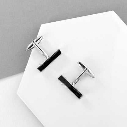 Personalised Silver Monogram Cufflink Set
