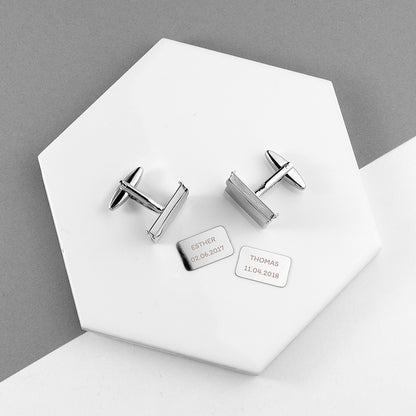 Personalised Secret Message Envelope Cufflinks