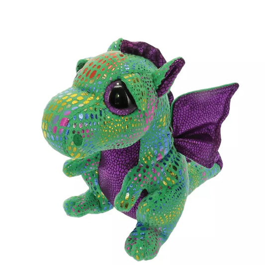 Ty Cinder Green Dragon Beanie Boo