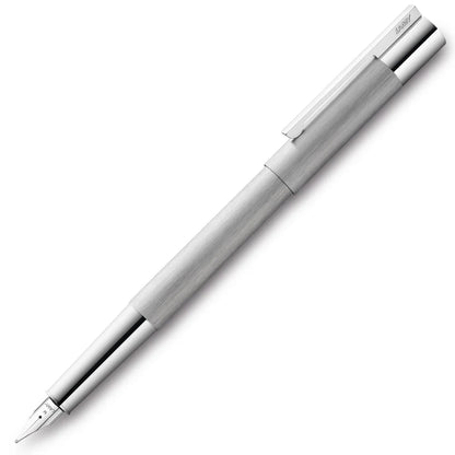 Lamy Scala Brushed Steel Fountain Pen